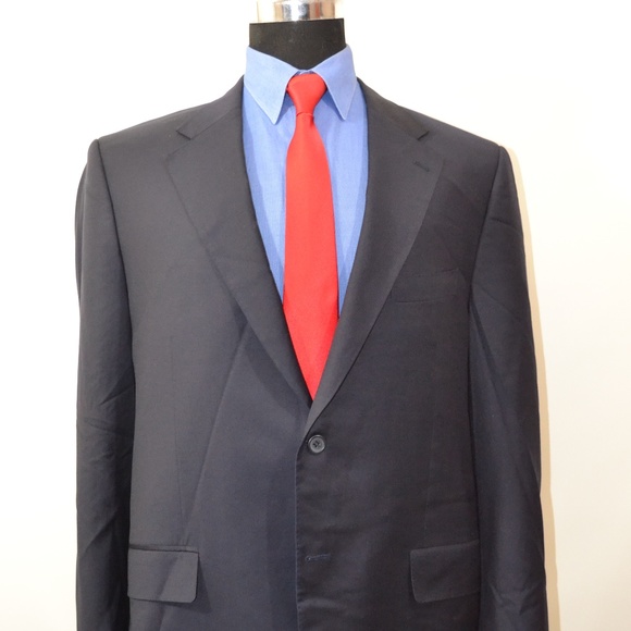 Ermenegildo Zegna Bespoke 44L Sport Coat Blazer Su